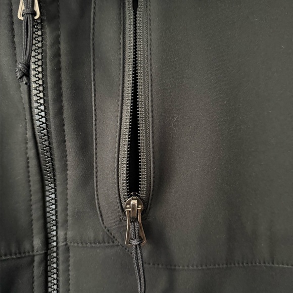 Columbia Omni Shiel men’s Large soft shell long sleeve zip up black jacket - Picture 5 of 8